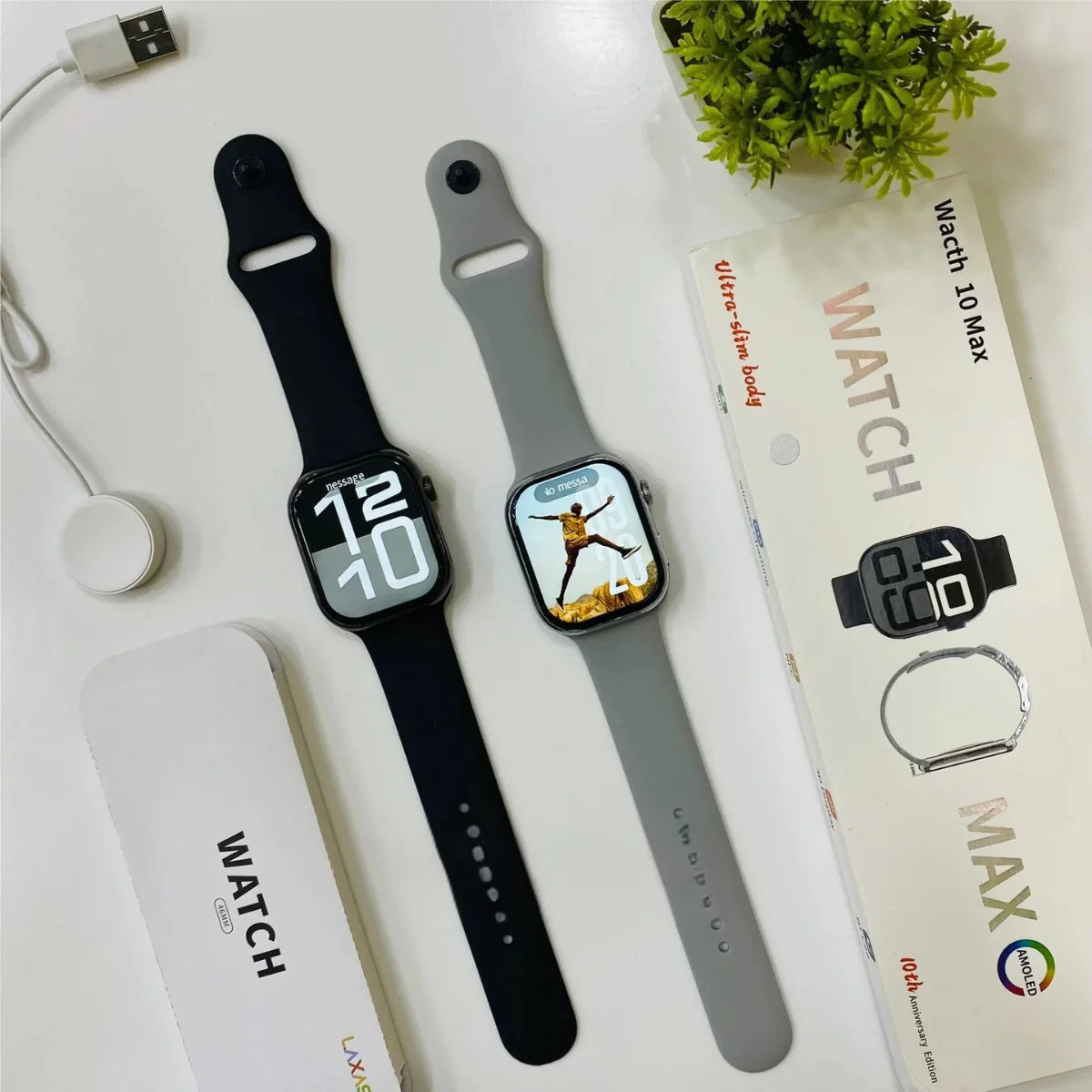 Watch 10 Max Ultra Slim body