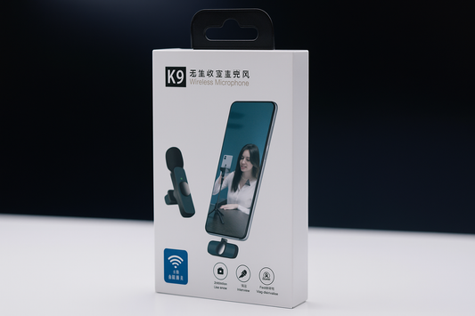 K9 Wireless Microphone Type-C and Iphone