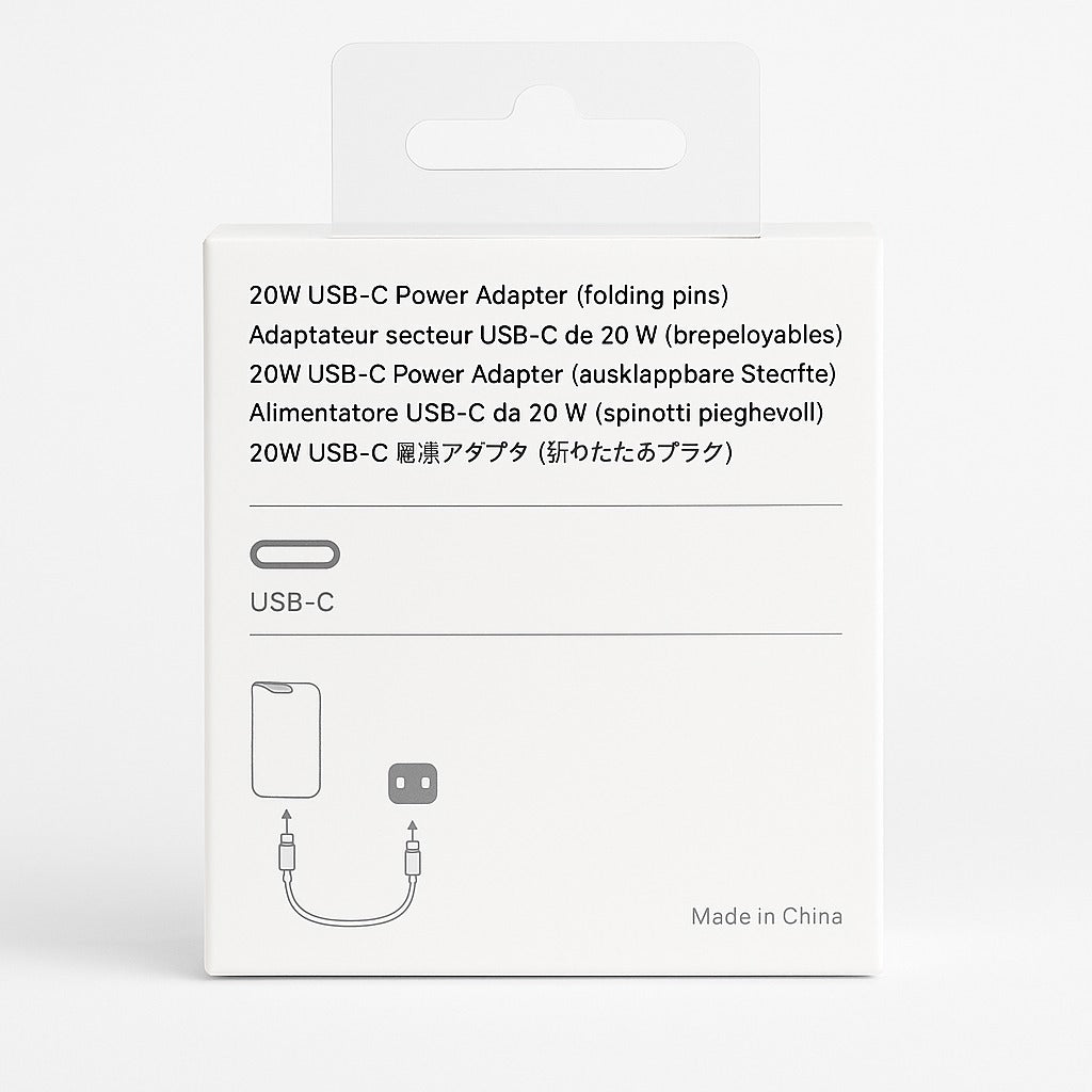 Apple USB-C Power Adapter 20W
